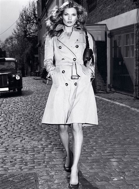 kate moss trench coat burberry|burberry trench coat origin.